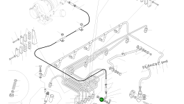 Банджо-фитинг CU3919644 Komatsu