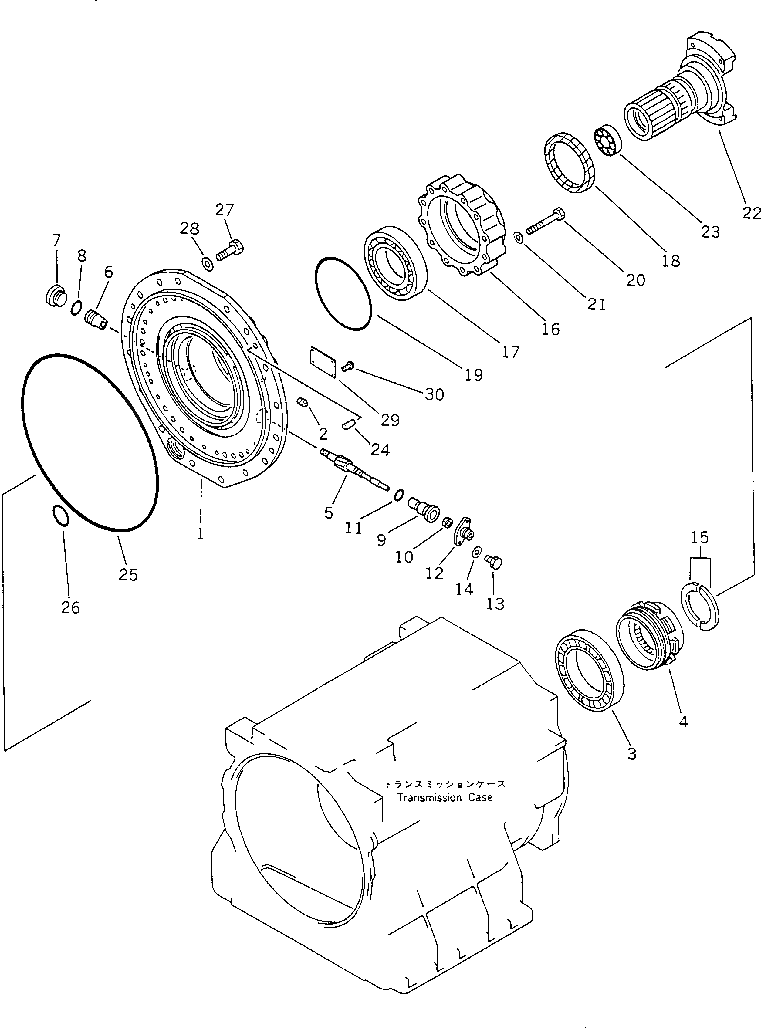 Вал 566-15-63421 Komatsu
