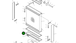 Бак 17A-03-11181 Komatsu
