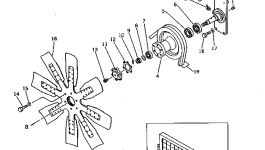 Вал 6667-61-2220 Komatsu