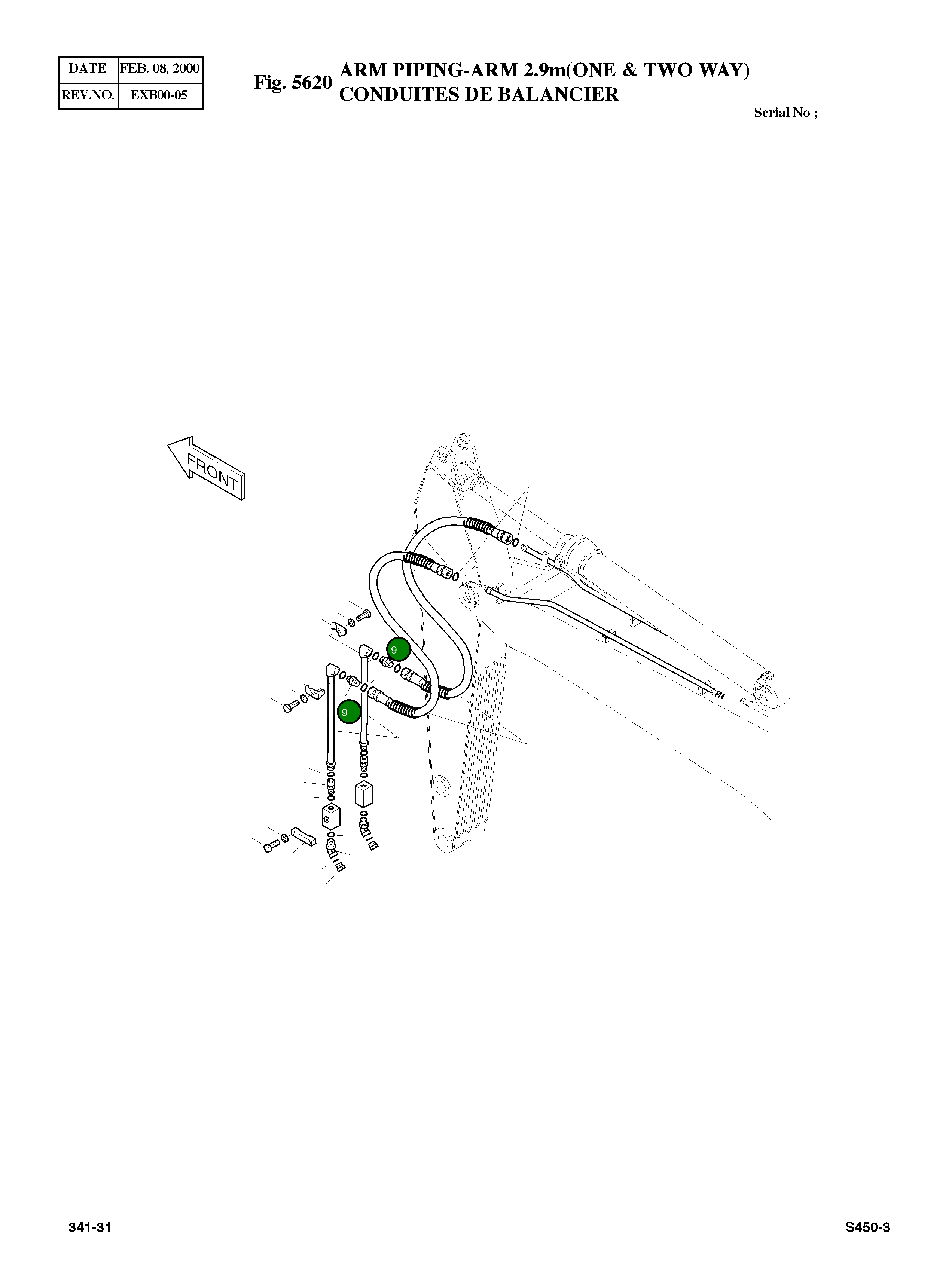 Адаптер 2181-4133D35 Komatsu