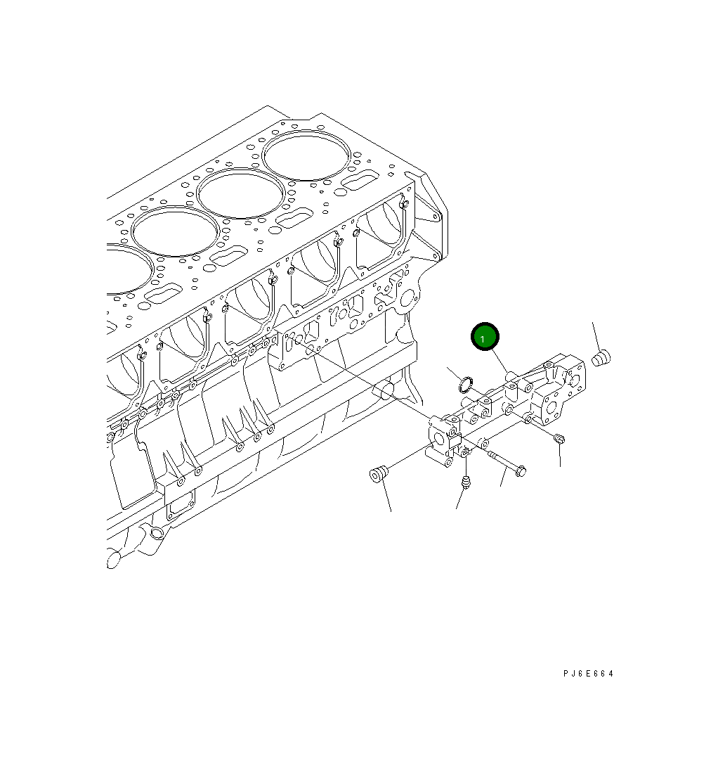 Адаптер 6240-51-5110 Komatsu