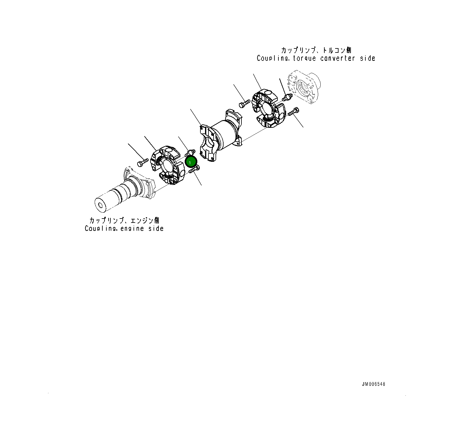 Вилка 561-20-71200 Komatsu