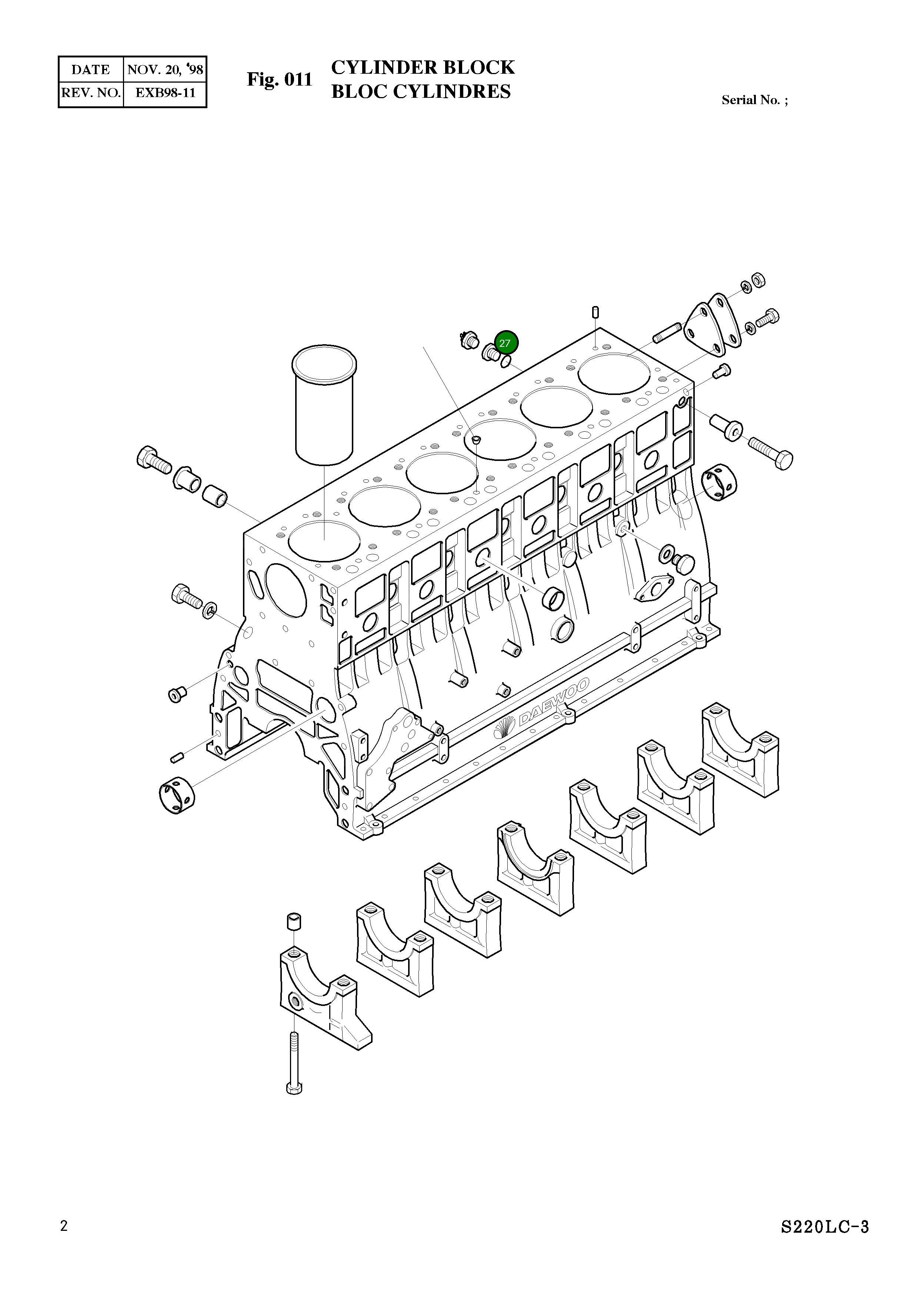 Адаптер 65.98130-0030 Komatsu
