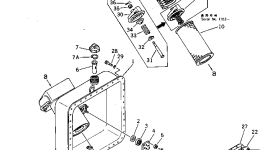 Бак 287-62-15111 Komatsu