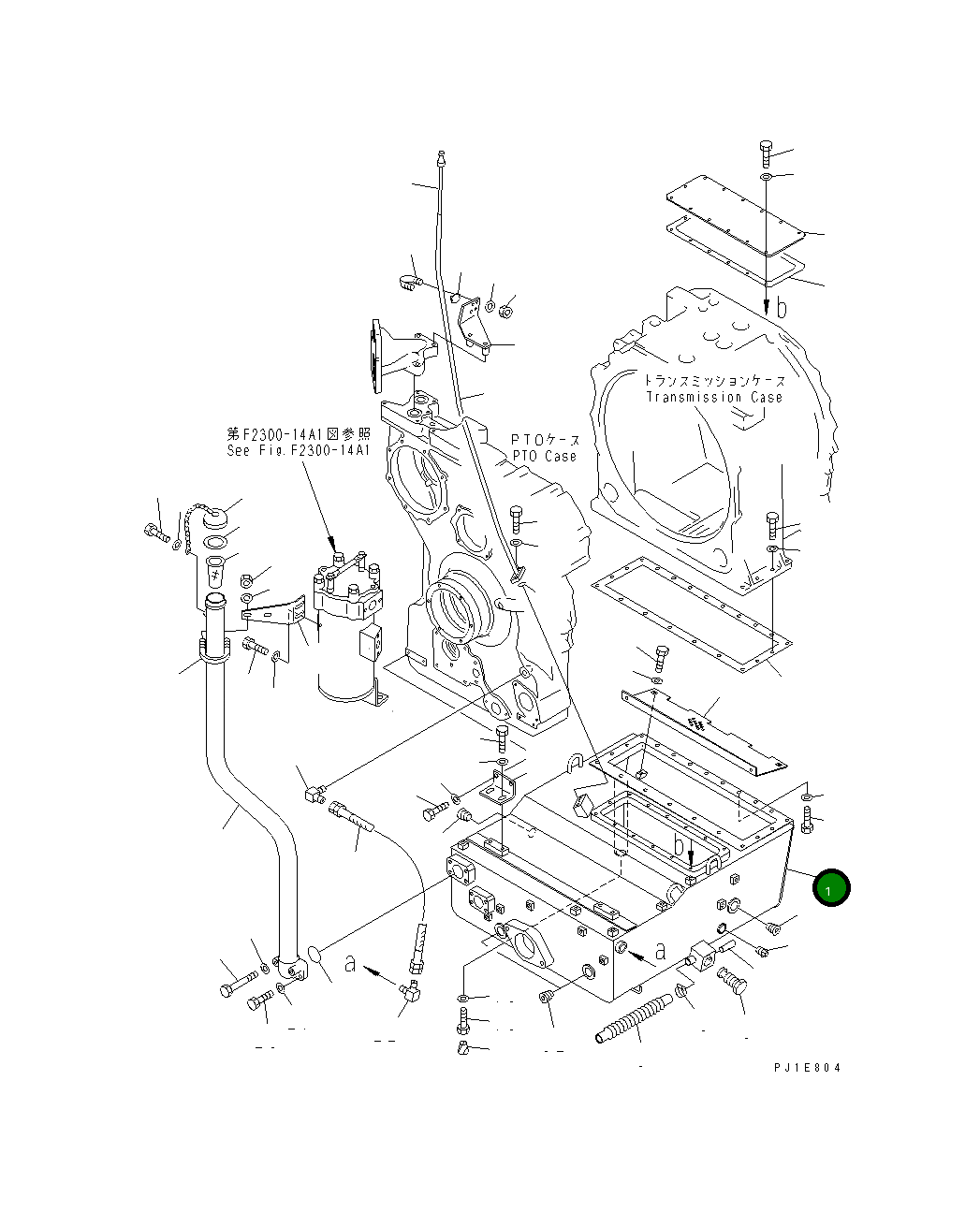 Бак 198-49-51710 Komatsu