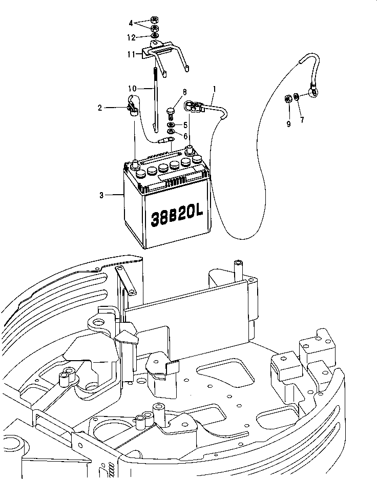 Аккумулятор YM172186-16110 Komatsu