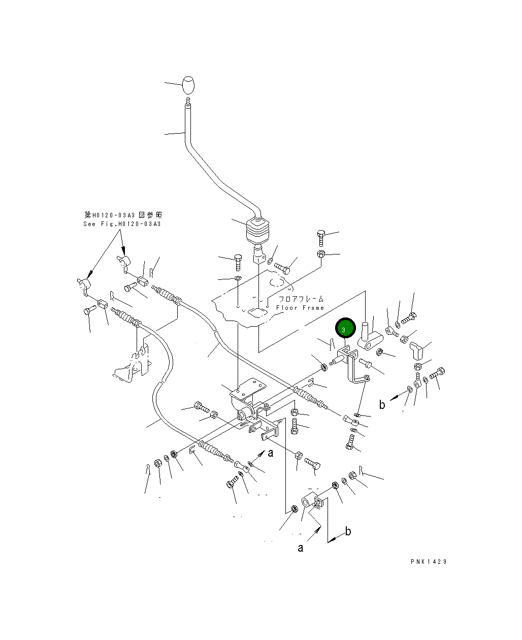 Вилка 20U-910-2321 Komatsu