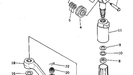 Вал 232-40-13724 Komatsu