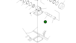 Вал 21N-30-35230 Komatsu