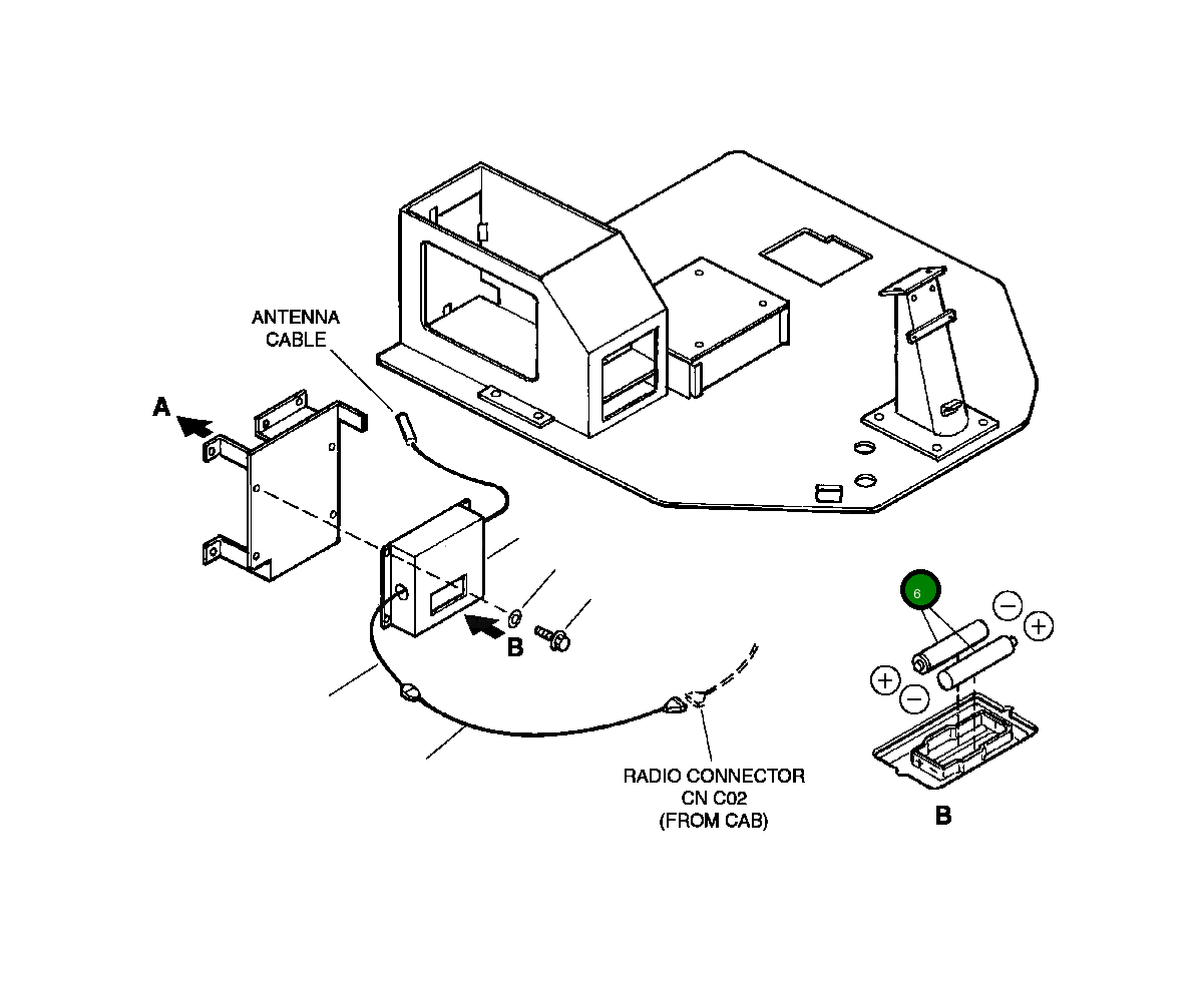 Аккумуляторы 417-967-A070 Komatsu