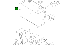 Бак 23A-04-12160 Komatsu