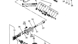 Ведущая звезда YM172173-29100 Komatsu