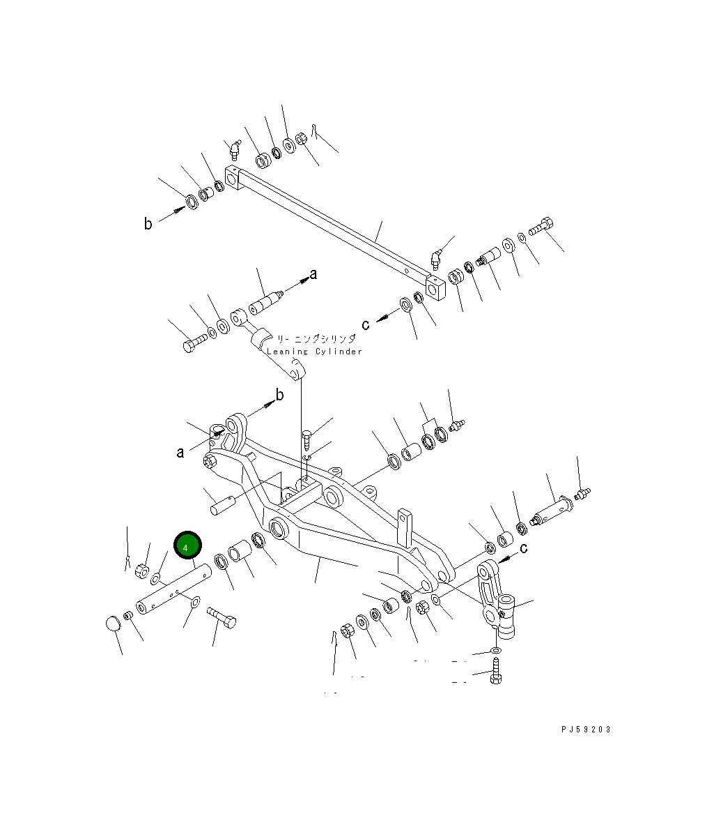 Вал 23B-27-11350 Komatsu