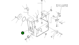 Бак 569-43-88610 Komatsu