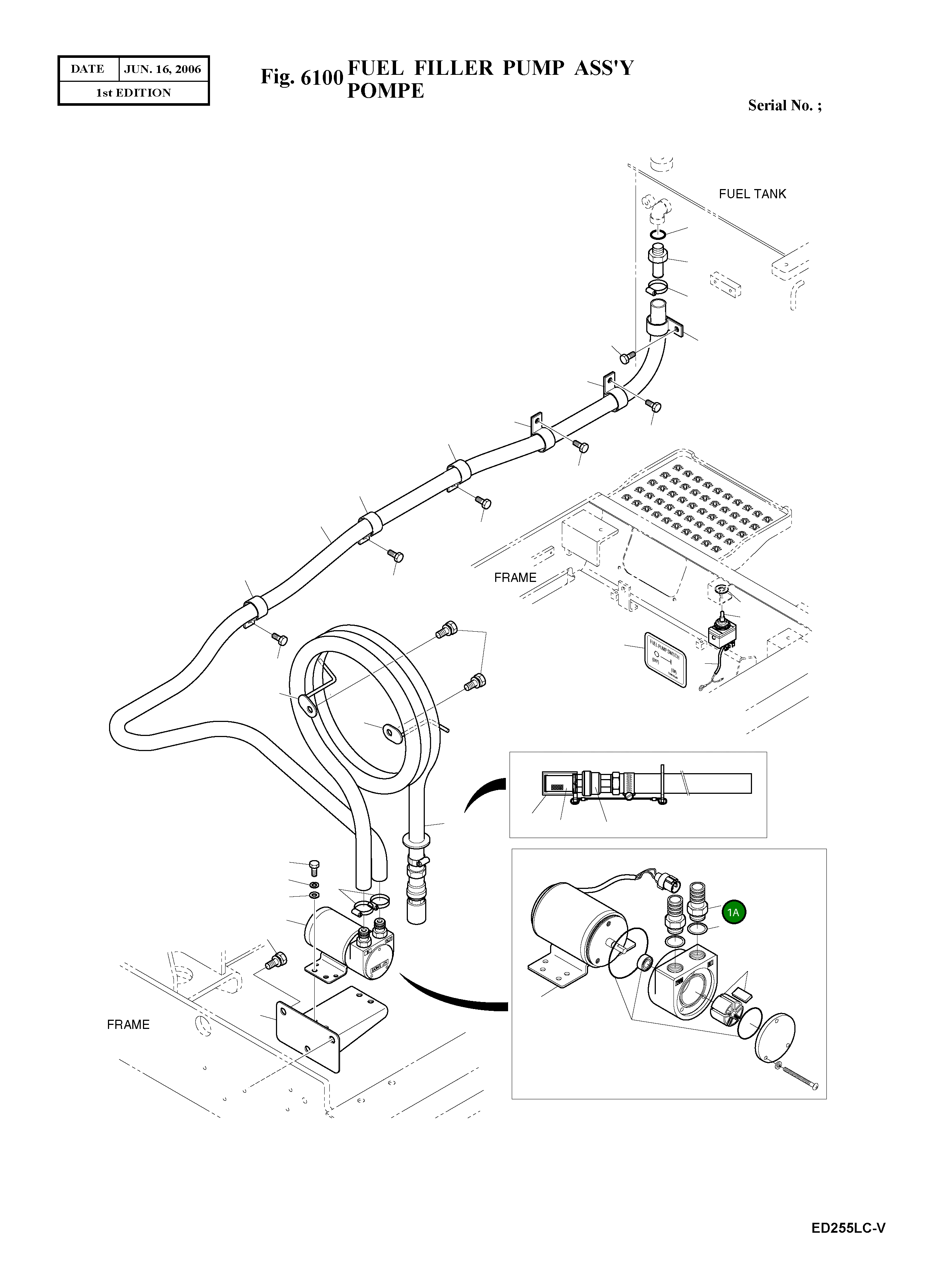Адаптер 2181-2755B Komatsu