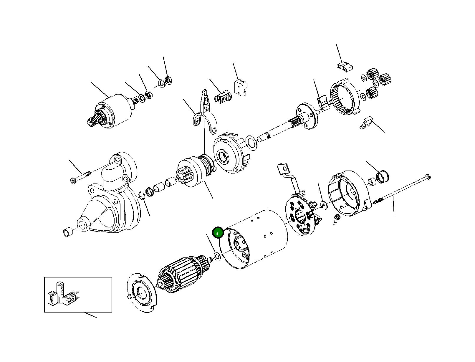 Вилка EA42537069 Komatsu