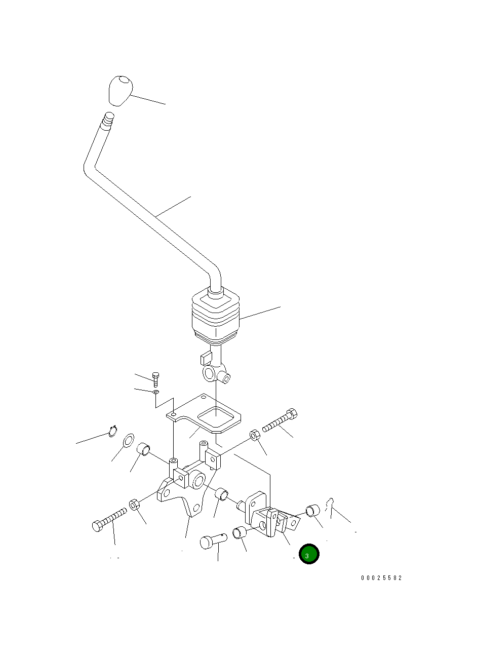 Вилка 21X-910-3420 Komatsu