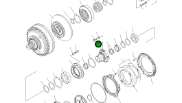 Вал 17A-13-44211 Komatsu