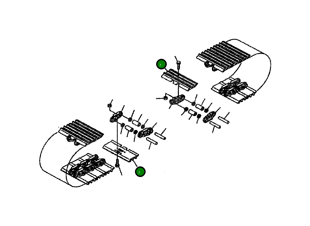 Башмак 206-32-A0220 Komatsu