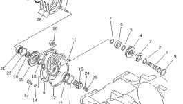 Корпус 104-Z60-1920 Komatsu