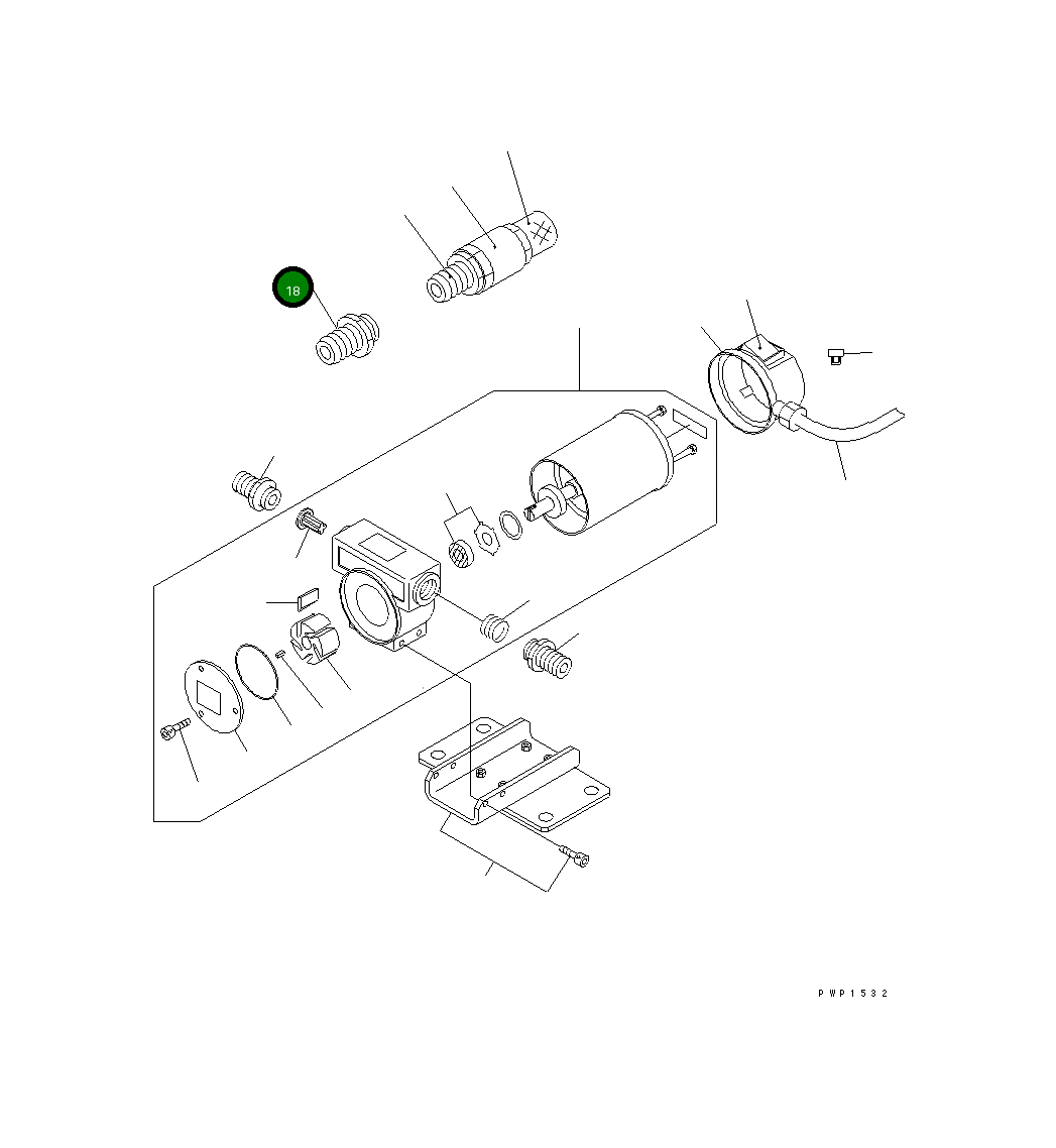 Адаптер 20Y-04-K2340 Komatsu