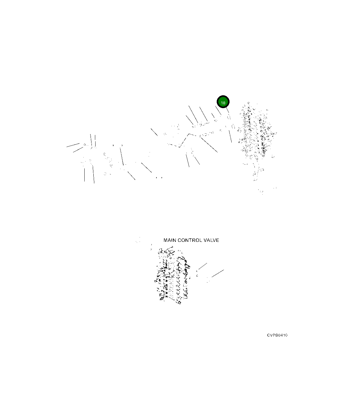 Адаптер 206-62-U1330 Komatsu