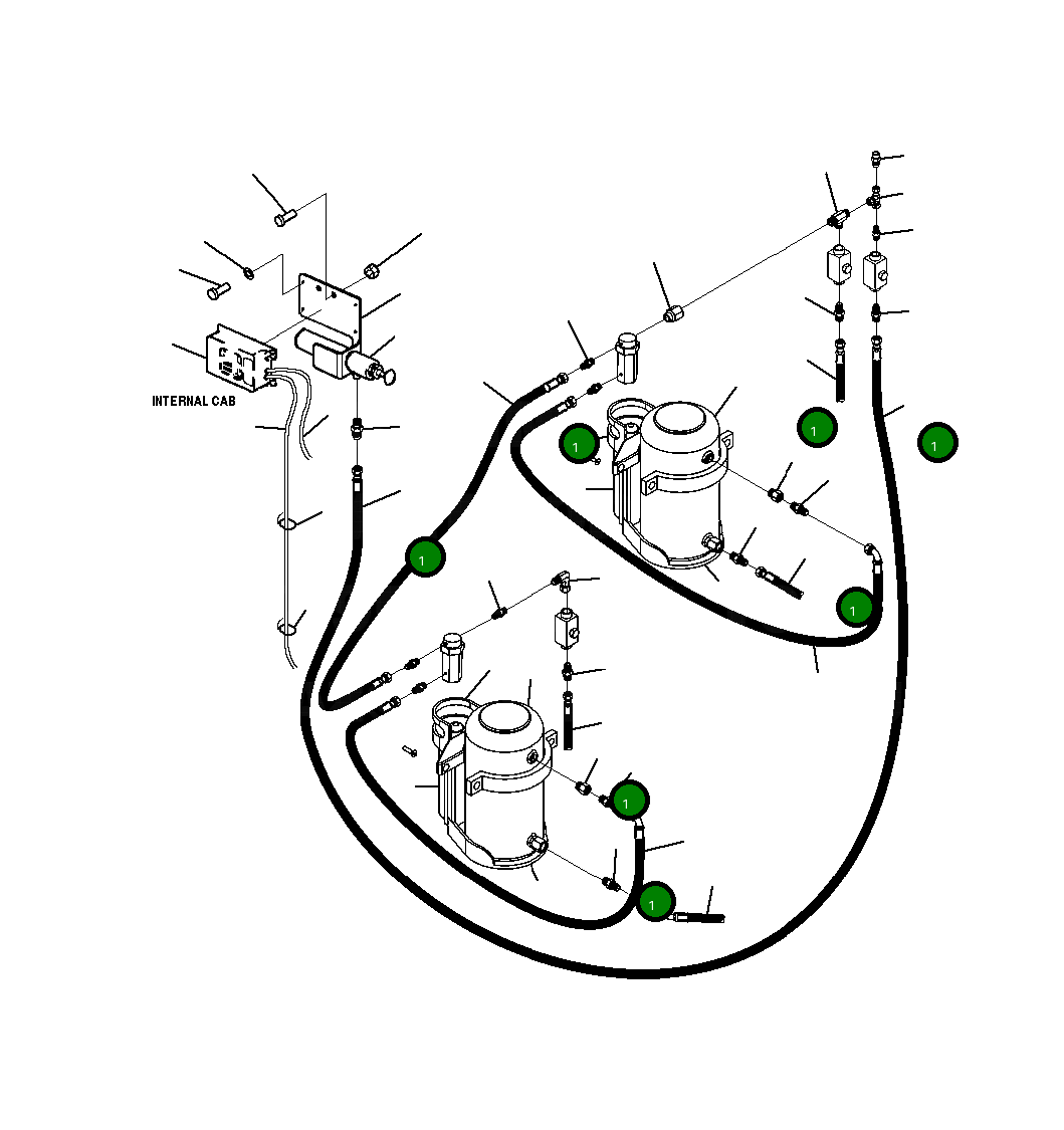Адаптер 20Y-969-B120 Komatsu