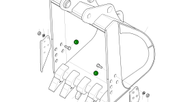 Болт M27X3.0X70 S0576861 Komatsu