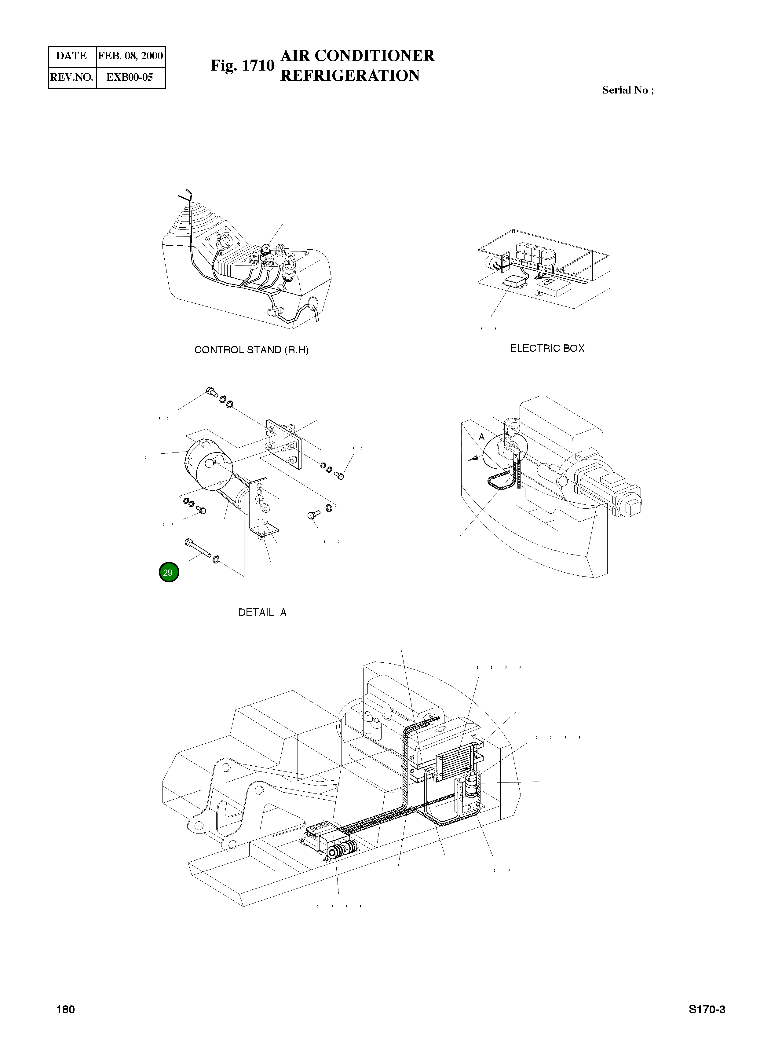 Болт M10X1.25X85 S0759263 Komatsu
