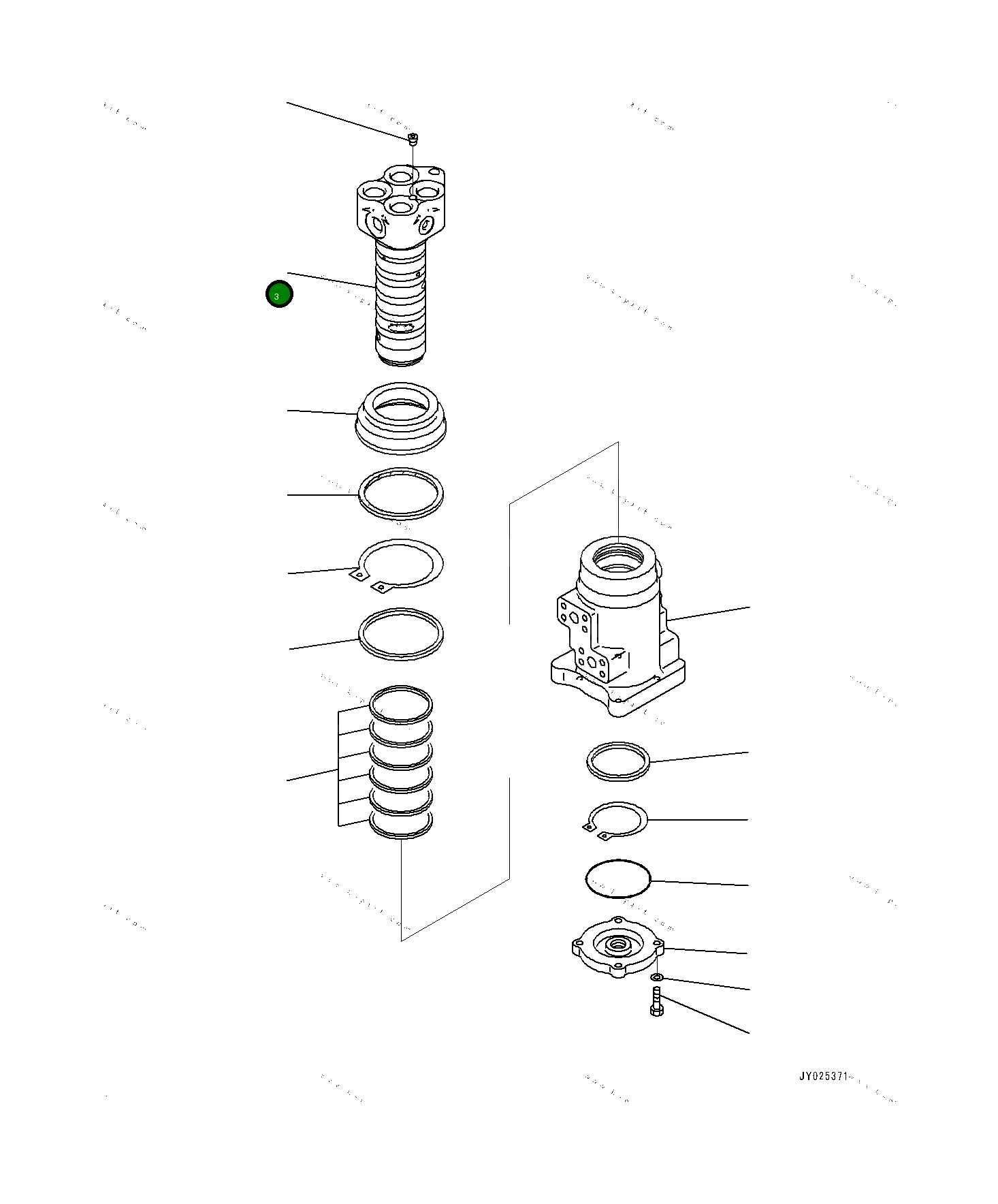Вал 703-08-92231 Komatsu