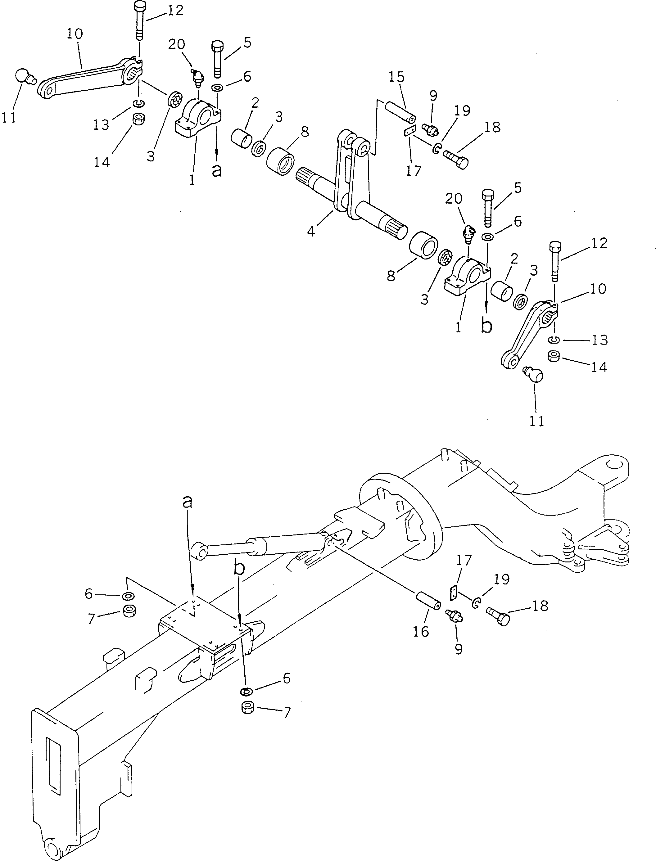Вал 234-A71-2210 Komatsu