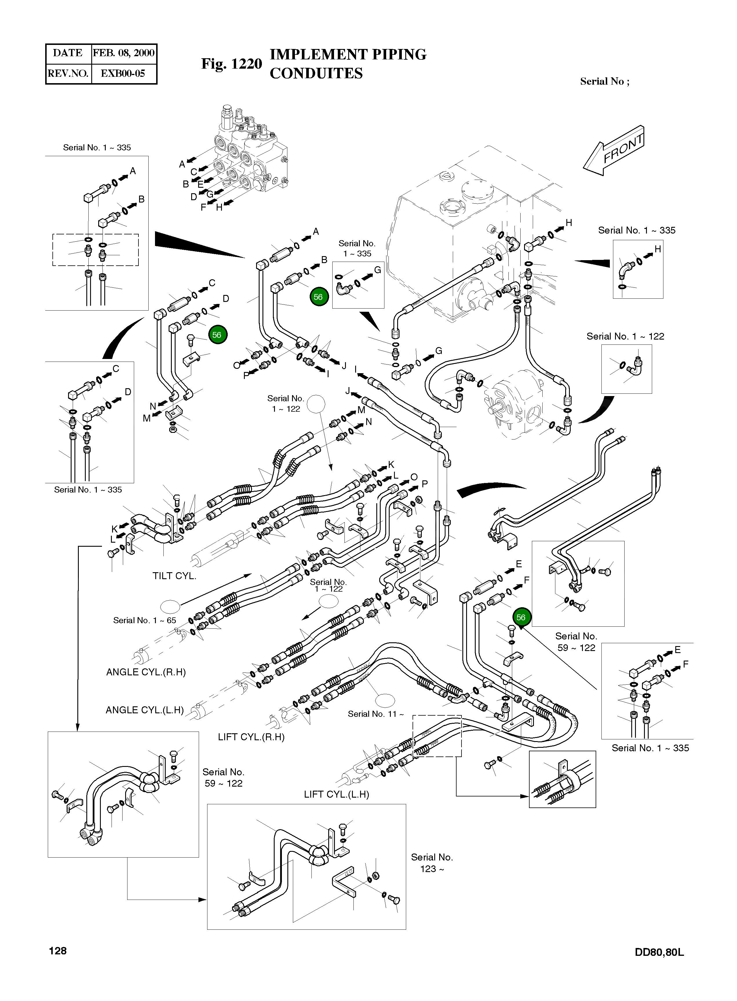 Адаптер 2181-1126D131 Komatsu
