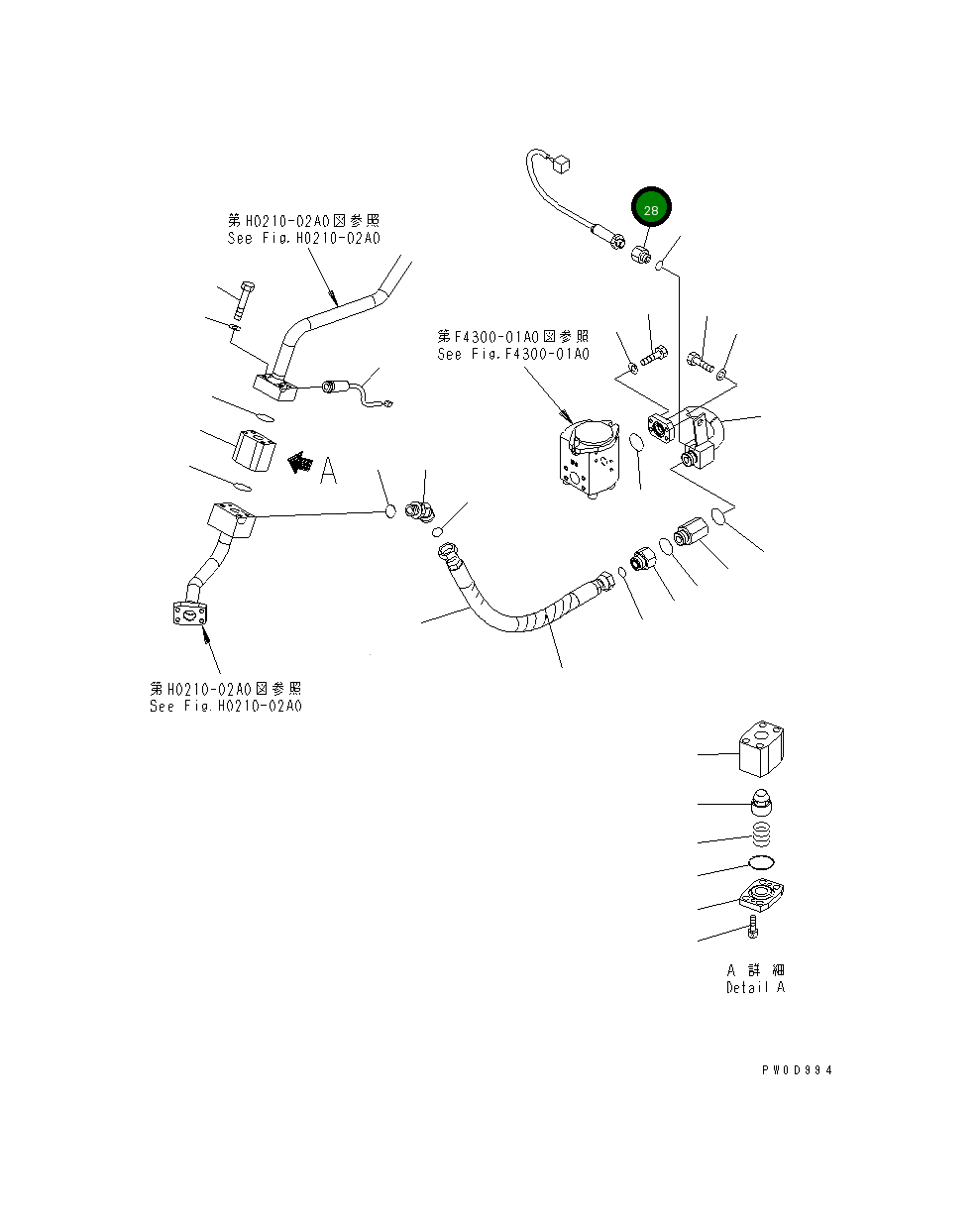 Адаптер 421-62-32420 Komatsu