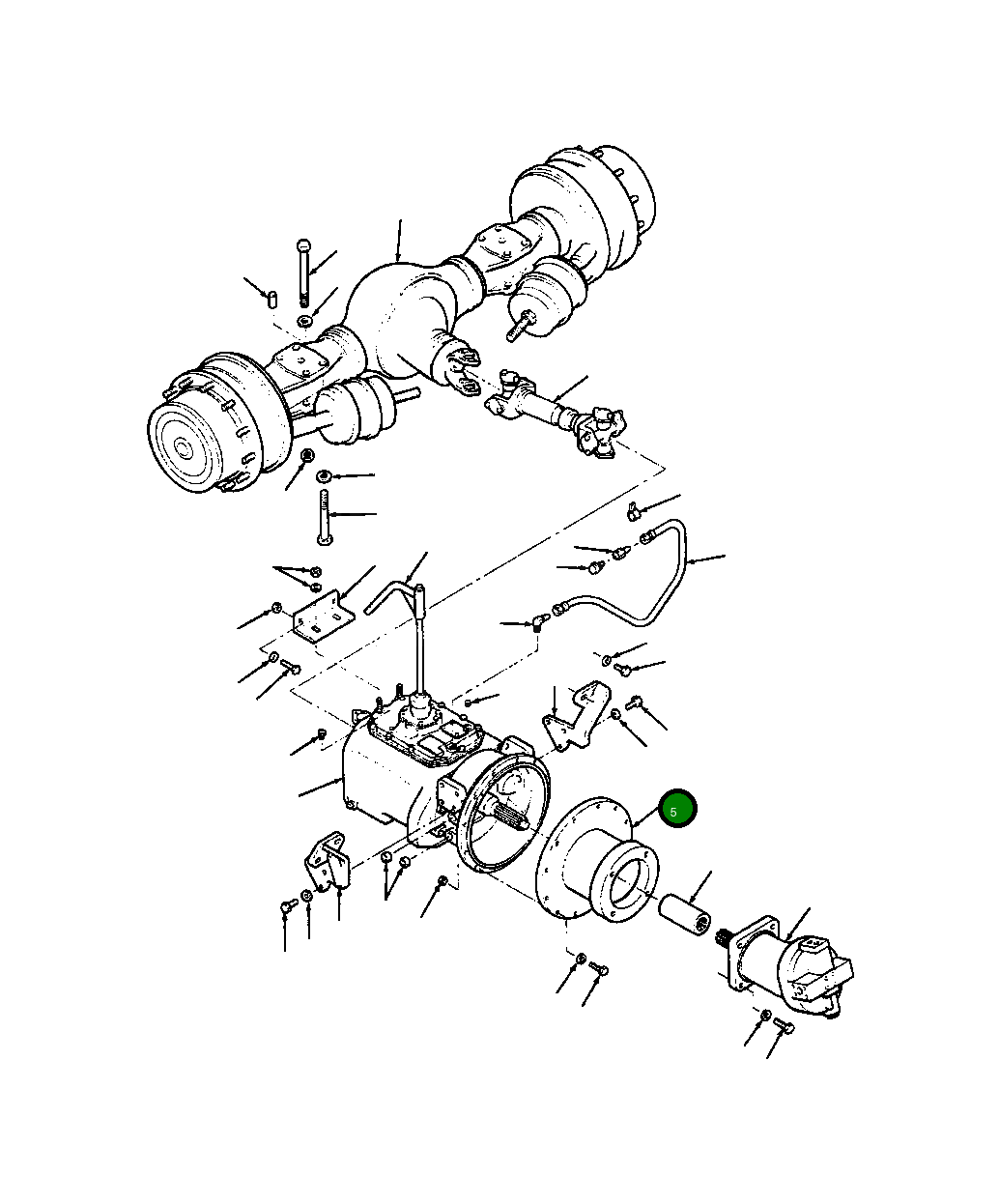 Адаптер 156 364 Komatsu