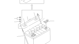 Аккумулятор 95D31R повышенной ёмкости 415-Z28-1400 Komatsu
