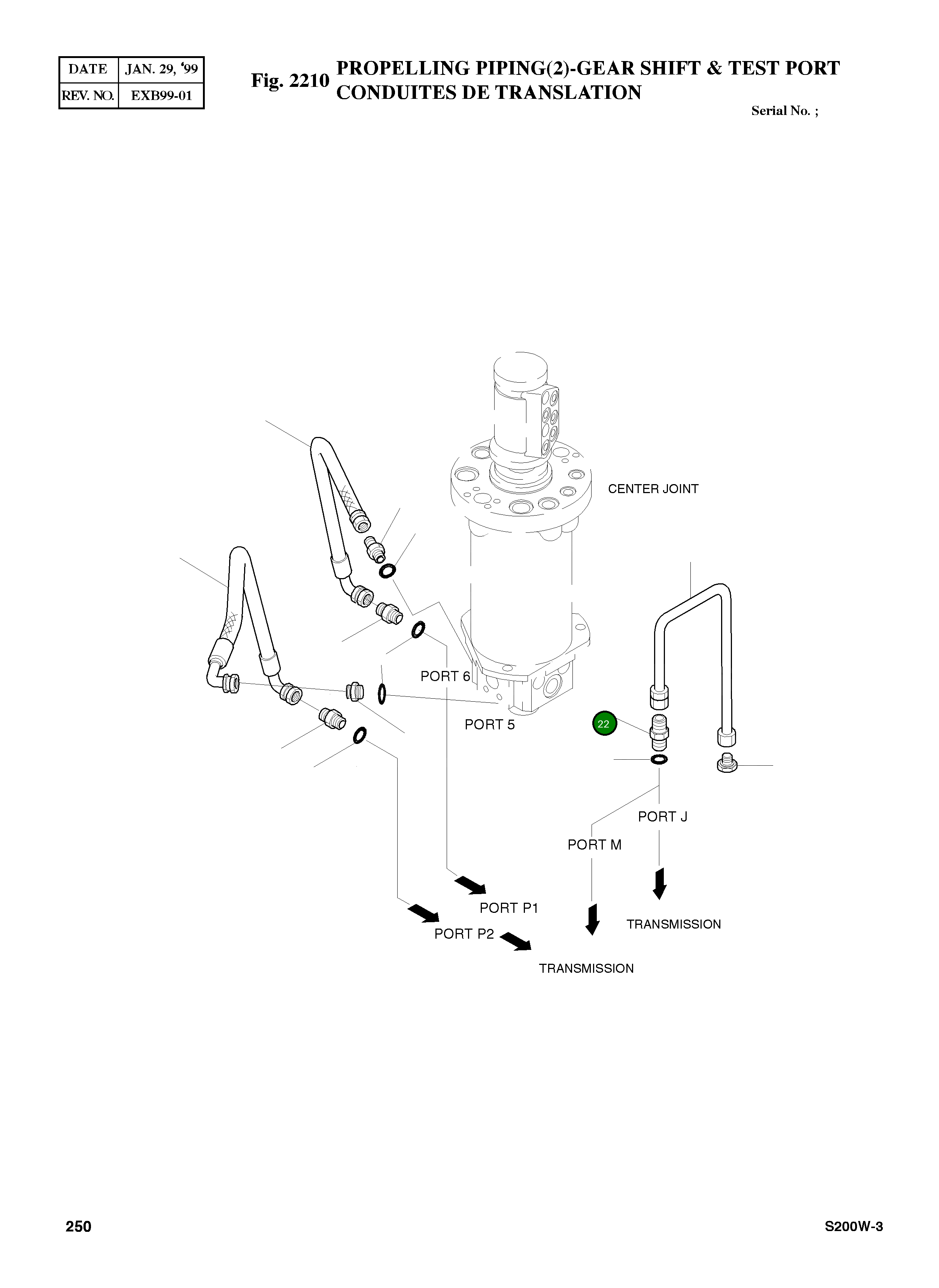 Адаптер M14X1.5. PF3/8 2181-1126D55 Komatsu