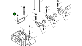 Болт (5/8-11x2 1/2 IN) 1310 026 H1 Komatsu