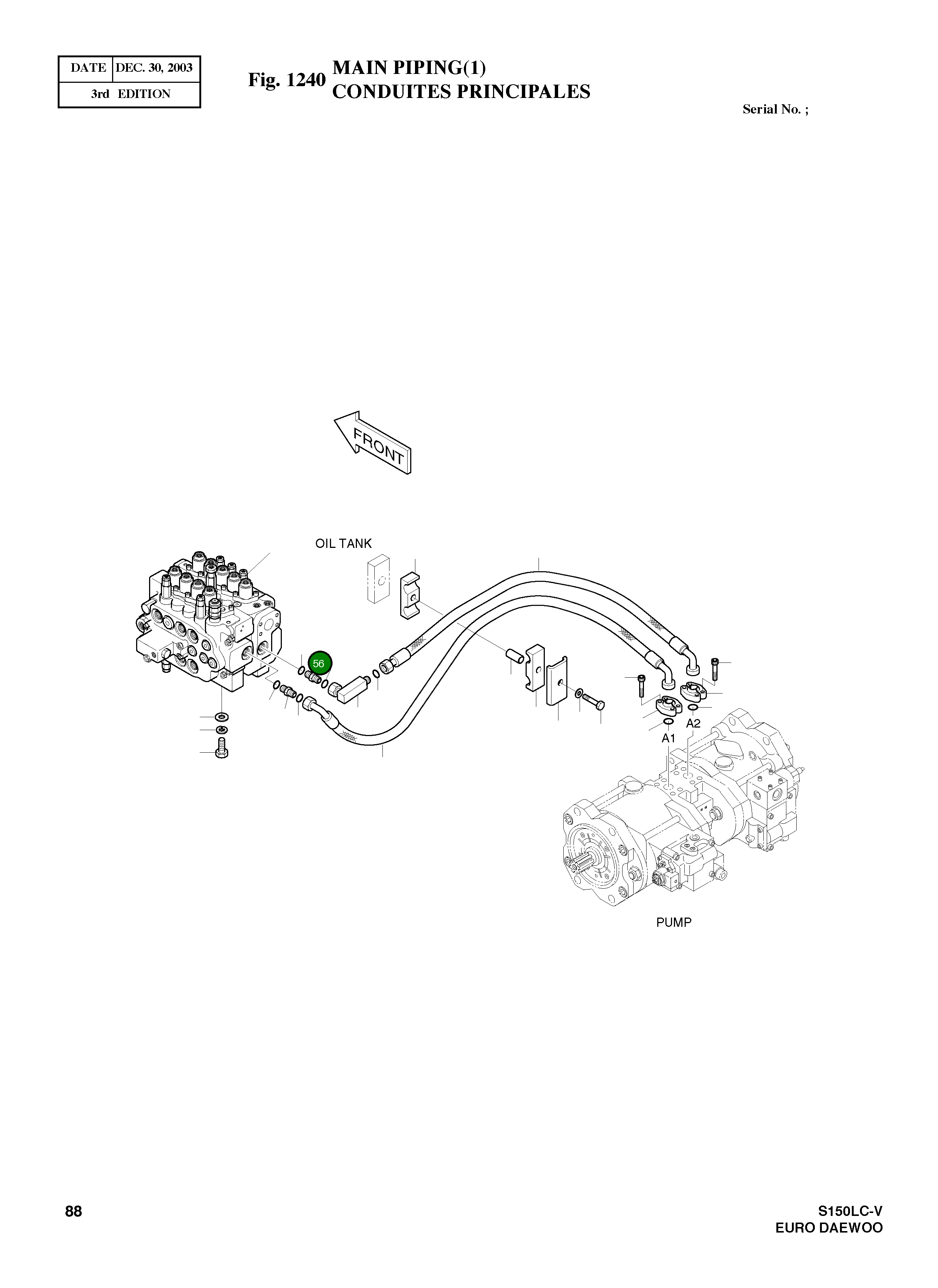Адаптер 2181-2720A Komatsu