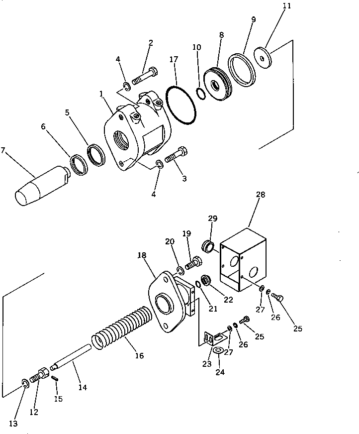 Вал 234-43-39240 Komatsu