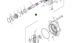 Вал  708-1U-12120 Komatsu