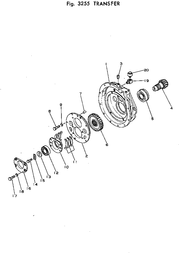 Вал 103-15-23240 Komatsu