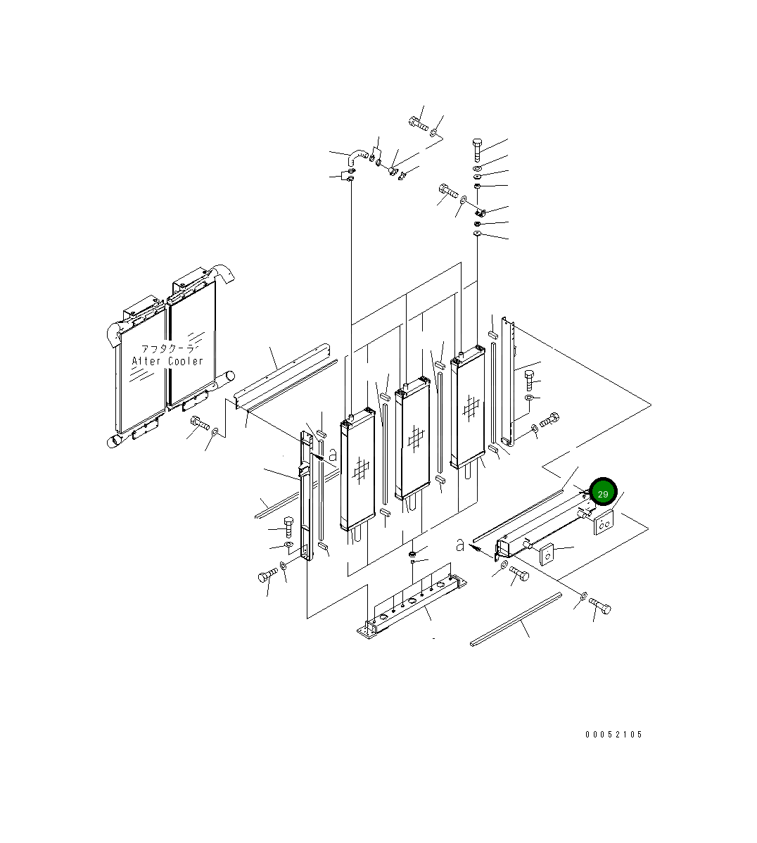Бак 21T-03-31751 Komatsu