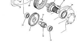 Вал 207-27-12140 Komatsu