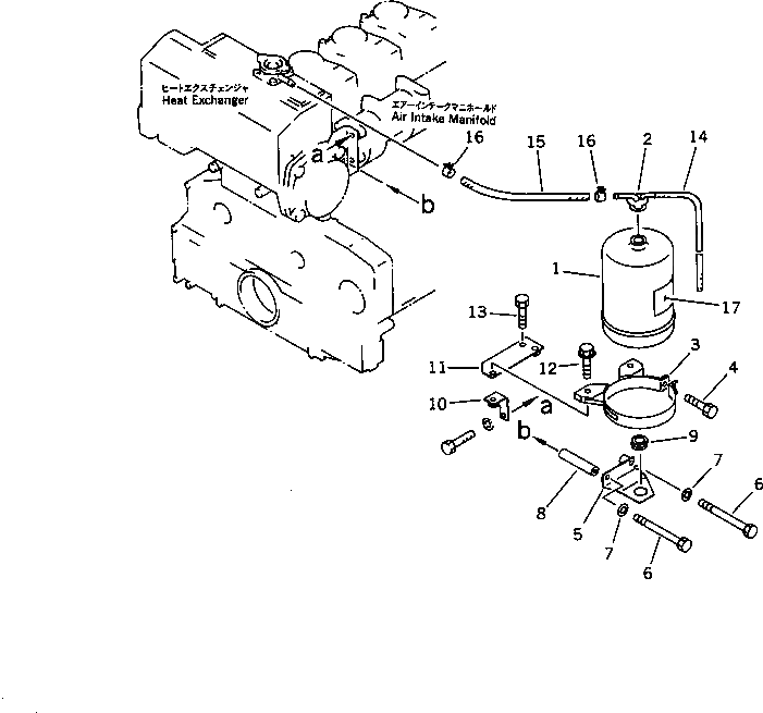 Бак 567-03-41410 Komatsu