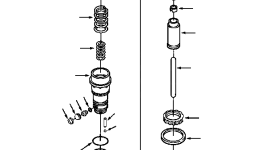 Болт (3/8 - 16x2 3/4 INCH) 1307 395 H1 Komatsu