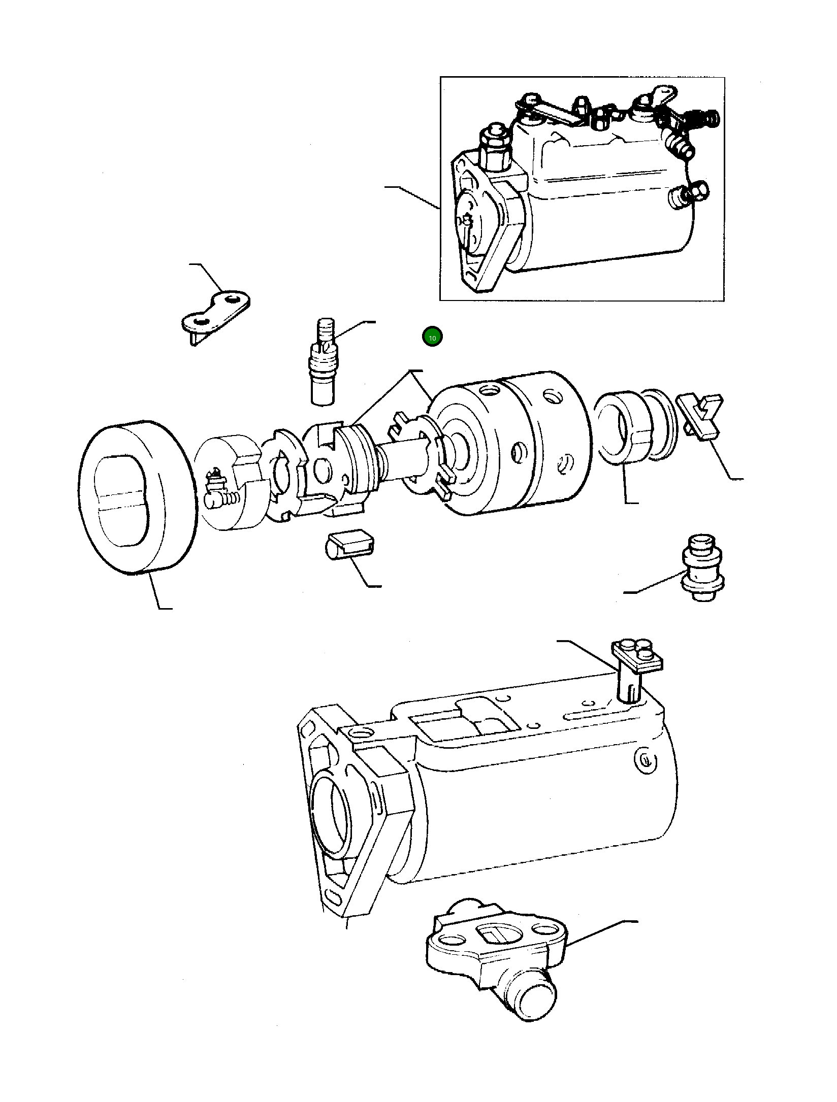Вал P26431730 Komatsu