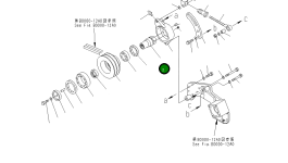 Вал 134-01-62520 Komatsu