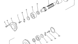 Шестерня 10F-A74-2260 Komatsu