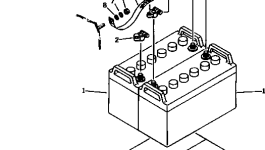 Панель аккумулятора 1-13210-1310 Komatsu